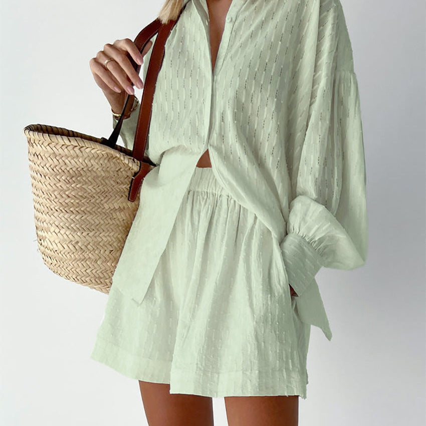 Maud | Conjunto Camisa Y Shorts