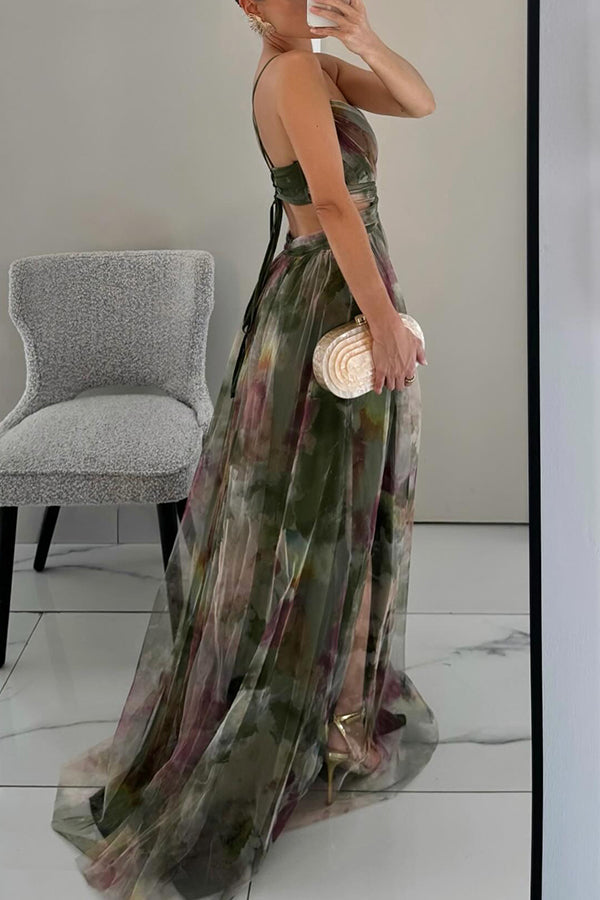 Carmen | Vestido Largo Floral Elegante