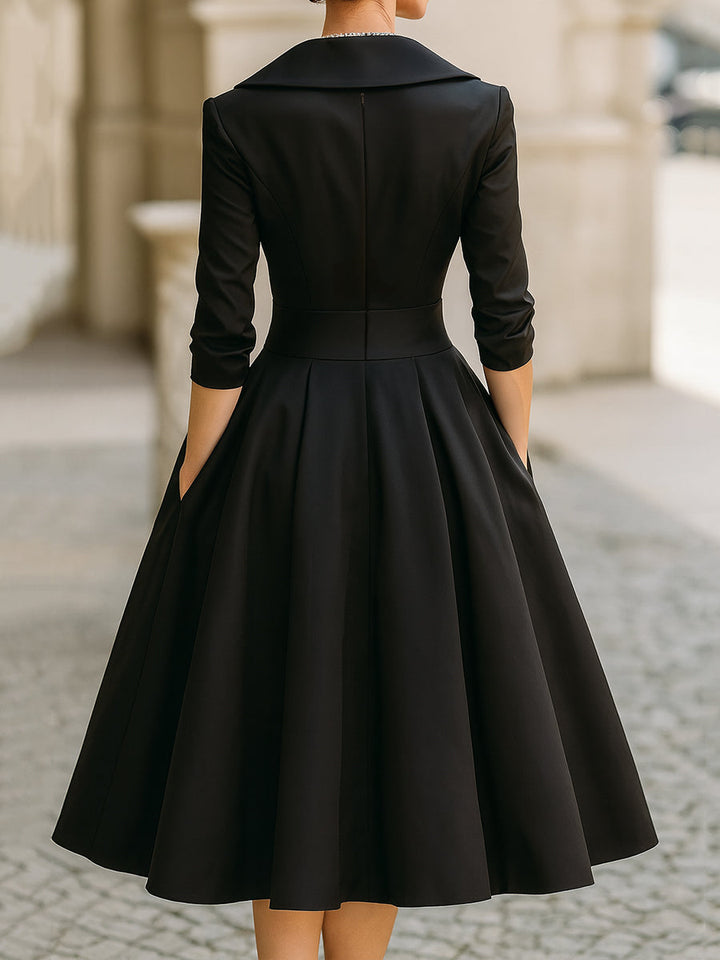 Lina - Vestido midi de Mulher