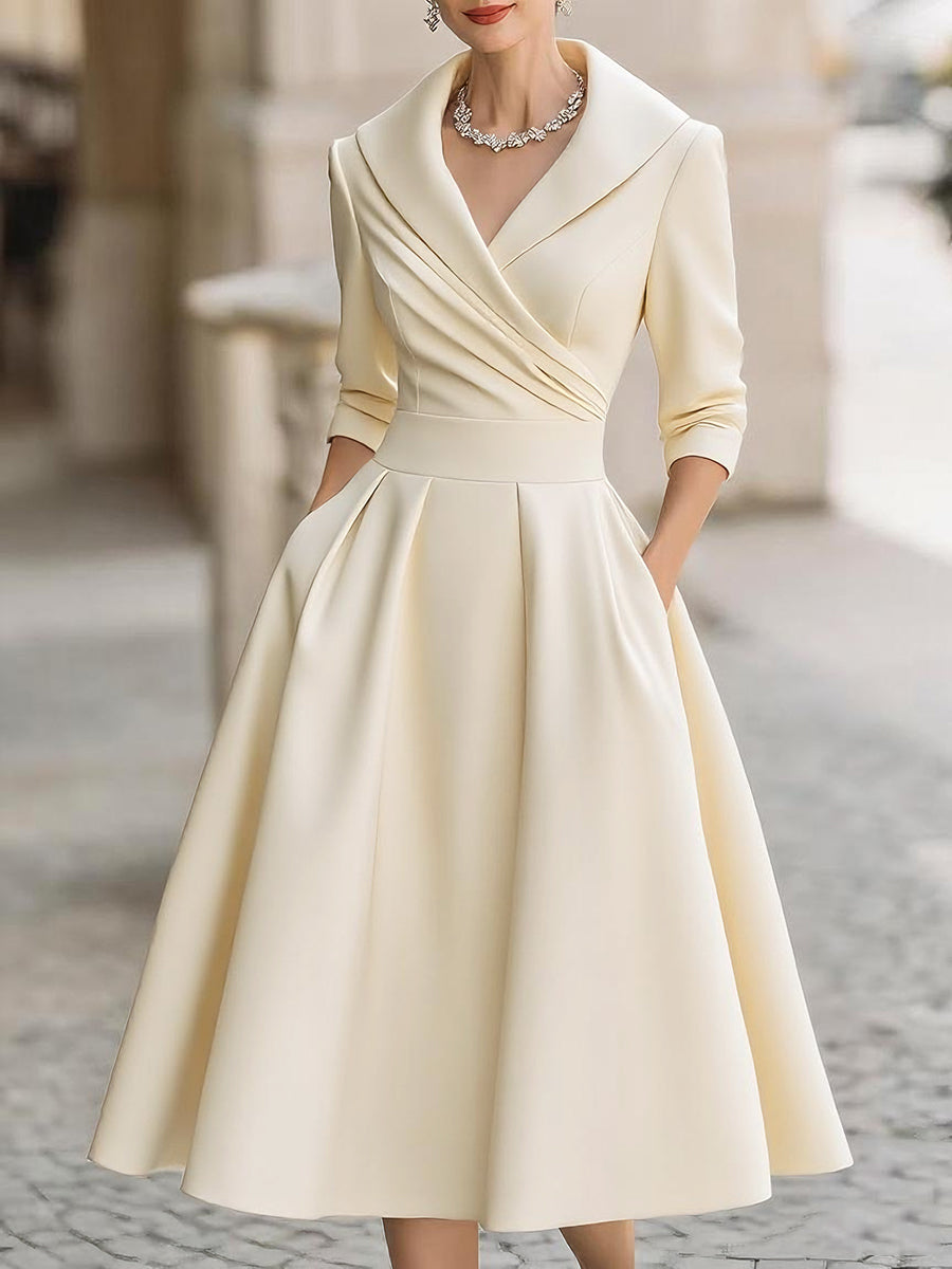 Lina - Vestido midi de Mulher