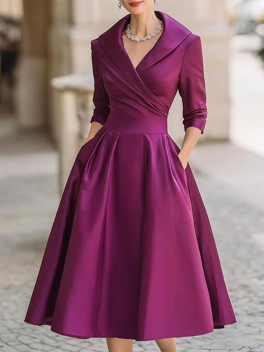 Lina - Vestido midi de Mulher
