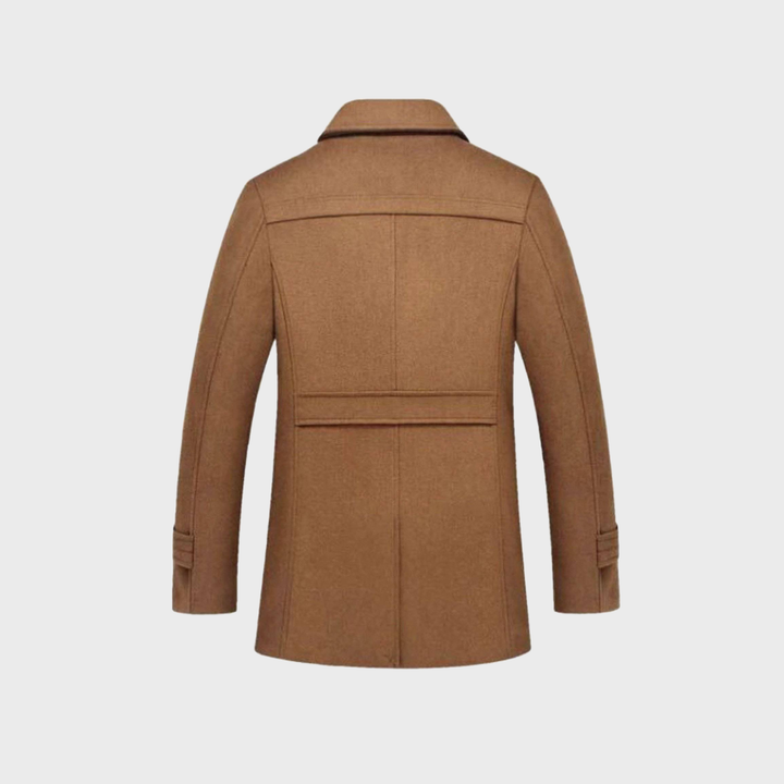 Andrzej | Casaco clássico de lã tipo peacoat