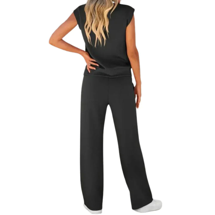 KAIYA™ – Conjunto Casual de Verão Suave para Mulher