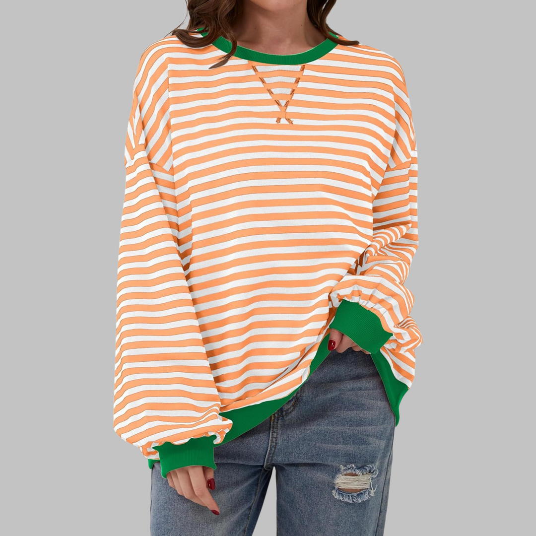 Malin | Camisola listrada com toque descontraído