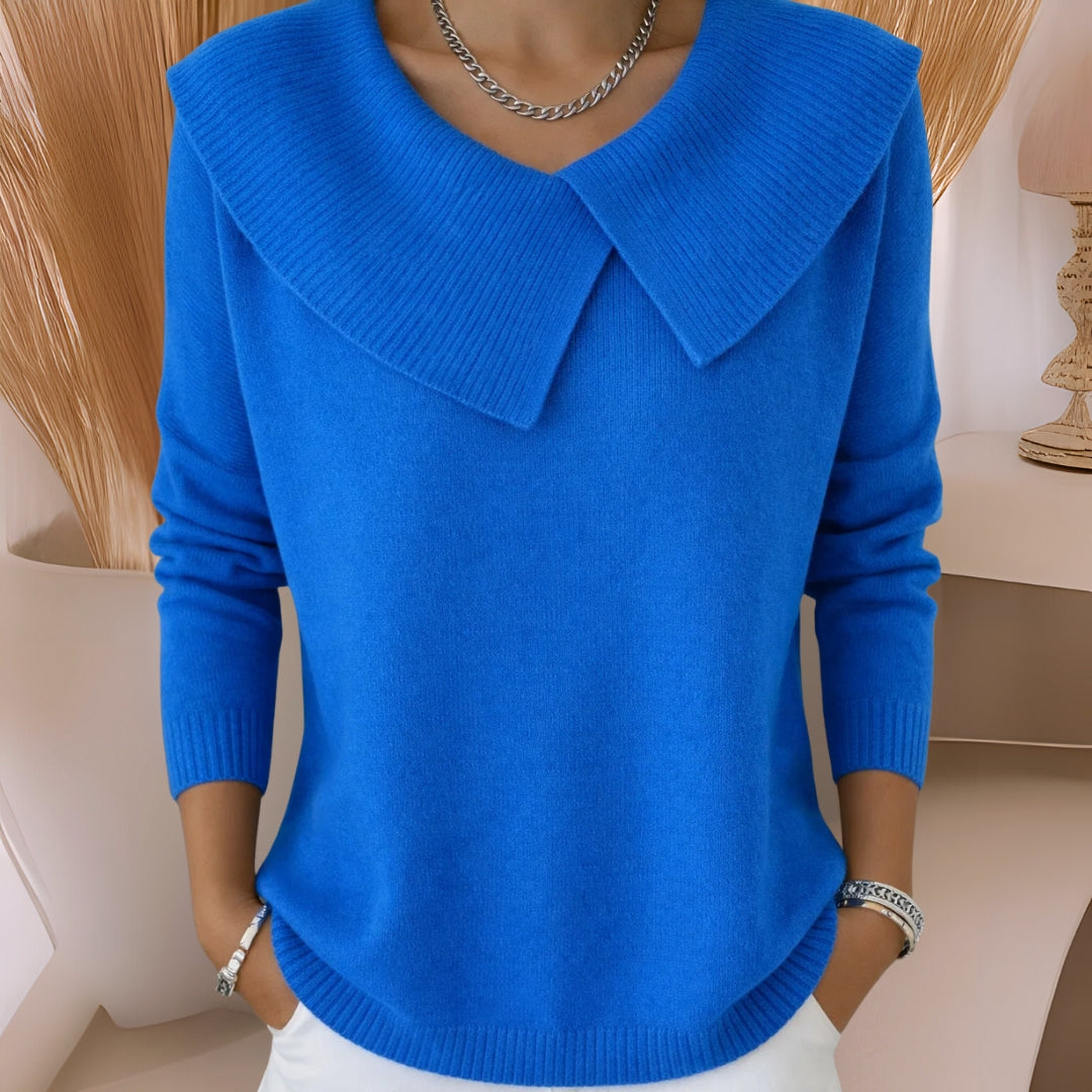 Jennifer™ | Camisola de Mulher de malha com gola suave