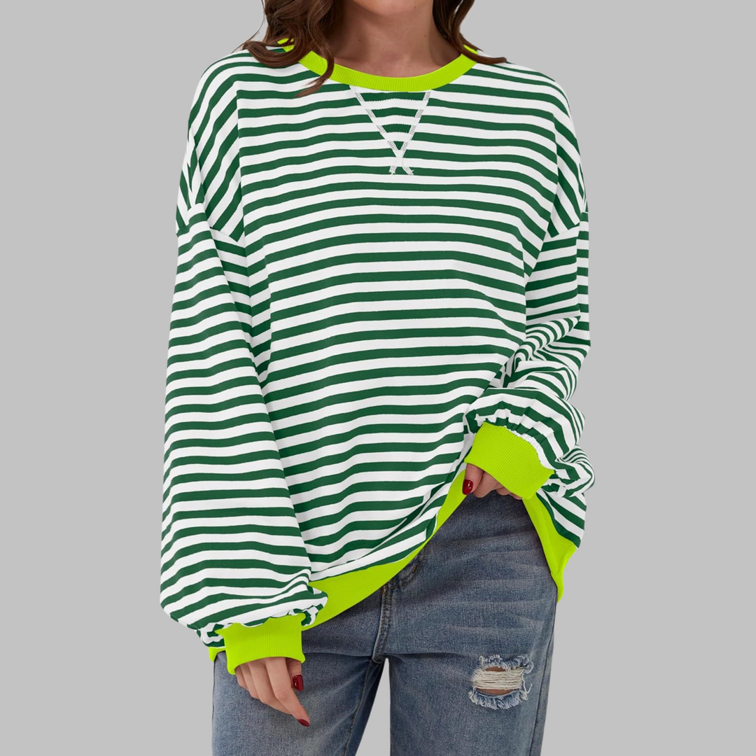 Malin | Camisola listrada com toque descontraído