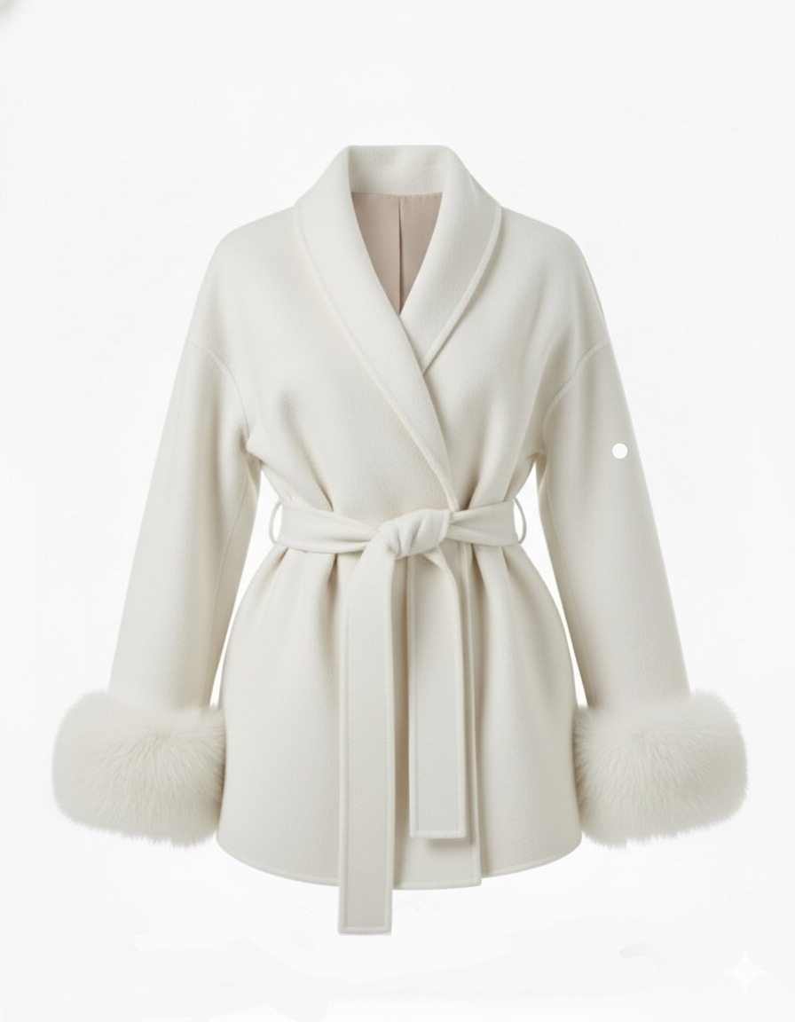 Arctic Grace | Casaco elegante em lã
