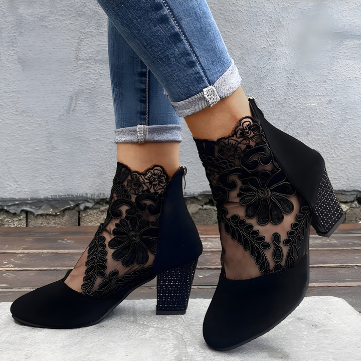 Norene™ | Sapatos de salto ortopédicos elegantes e respiráveis
