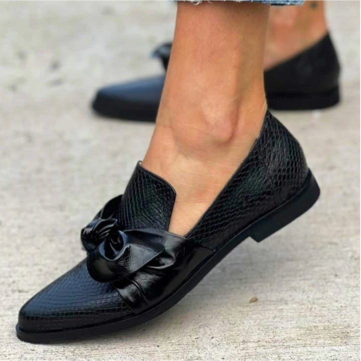 AlvaStockholm™ | Mocassins com Detalhe de Gravata