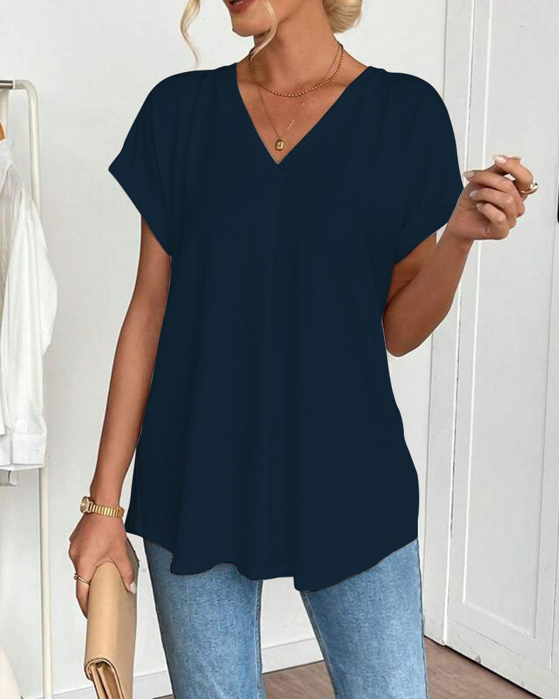 Irenne - Camiseta de Manga Curta para Mulher