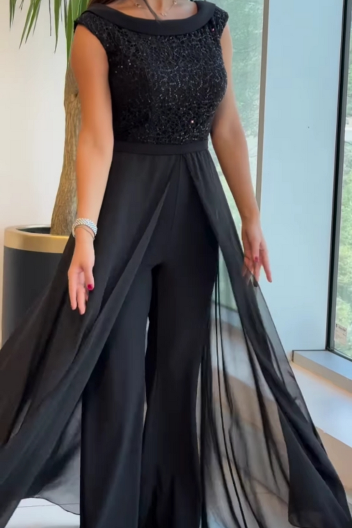 Louna™ | Macacão elegante sem mangas