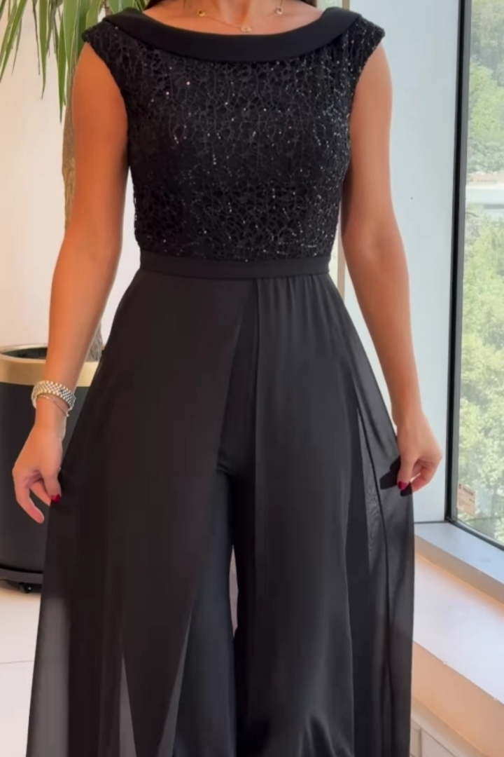 Louna™ | Macacão elegante sem mangas