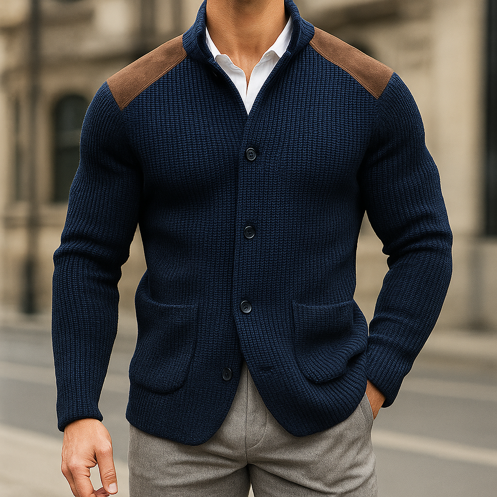 ROMA | BLAZER EM MALHA TEXTURIZADA