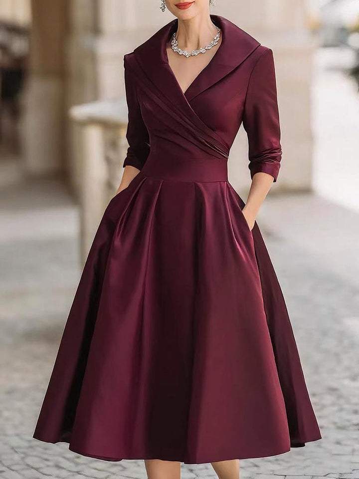 Lina - Vestido midi de Mulher