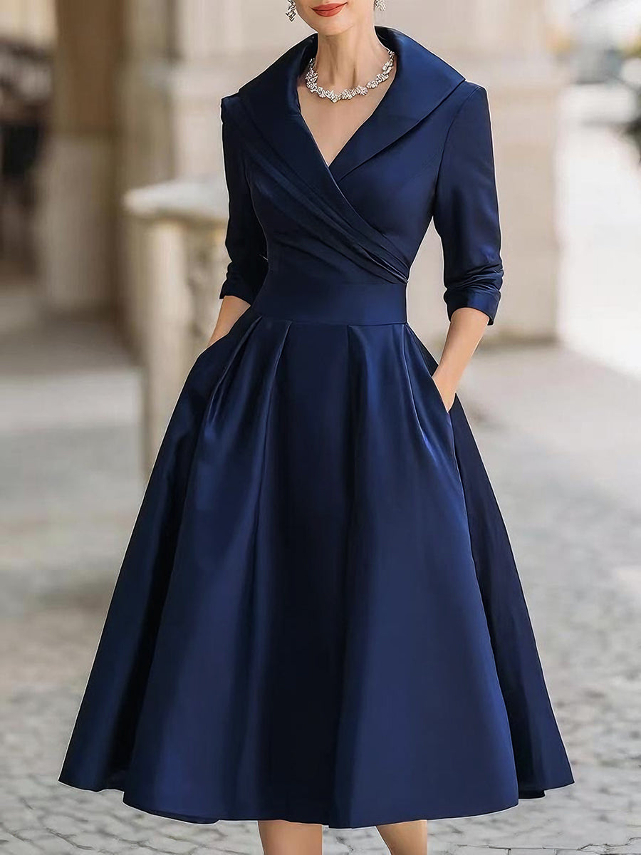 Lina - Vestido midi de Mulher