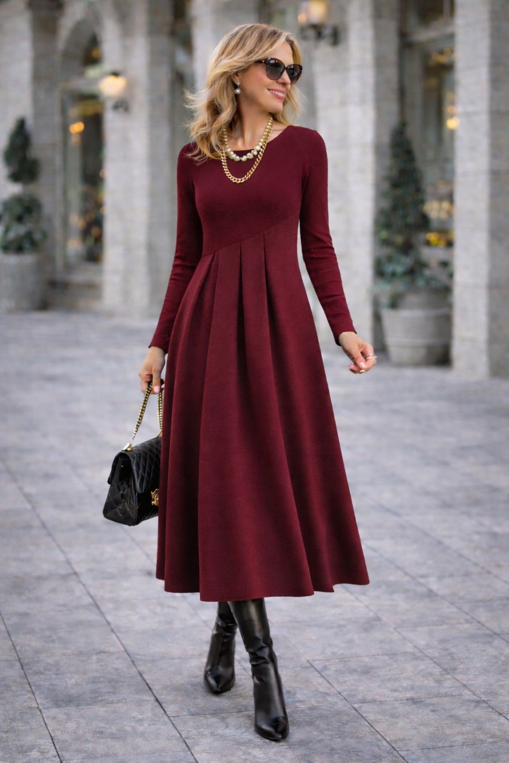 Eliara™ | Vestido de Muher longo elegante e intemporal