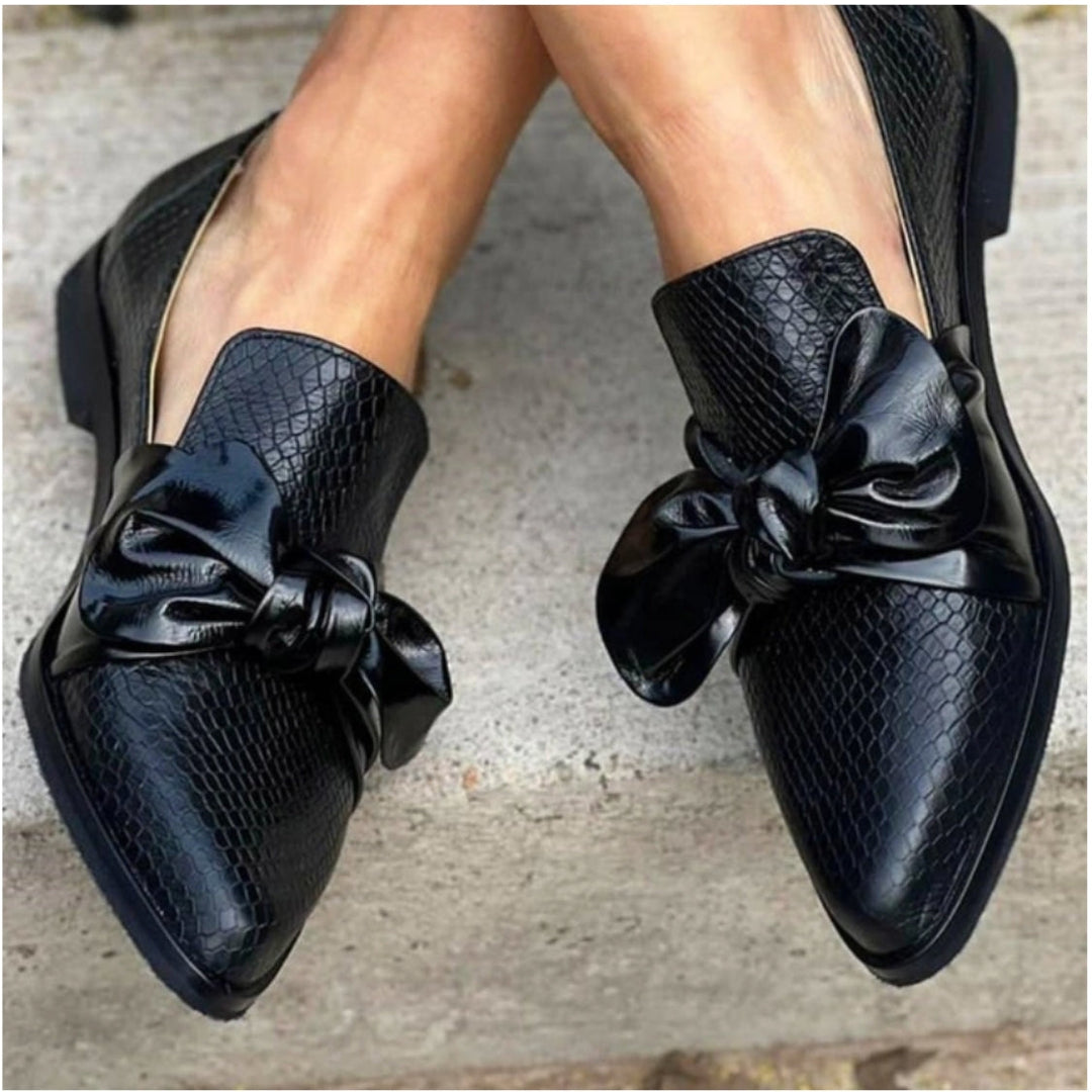 AlvaStockholm™ | Mocassins com Detalhe de Gravata