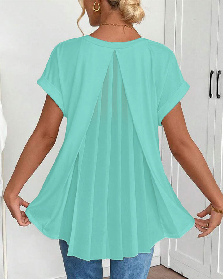 Irenne - Camiseta de Manga Curta para Mulher