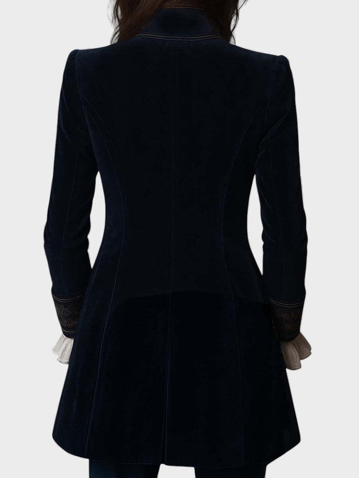 Nuria™ | Casaco de Muher de Veludo Elegante