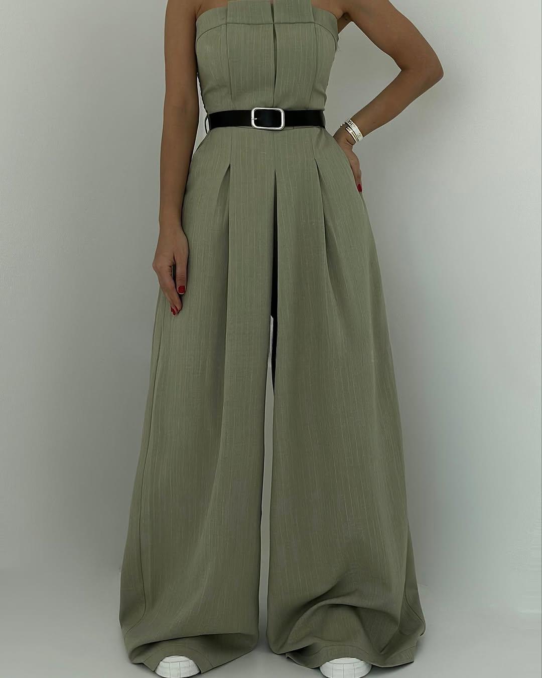 Julia | Conjunto Feminino Bustier + Casaco – Estilo Elegante & Tendência