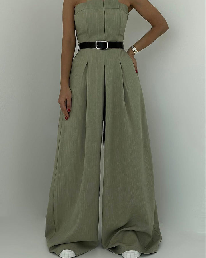 Julia | Conjunto Feminino Bustier + Casaco – Estilo Elegante & Tendência