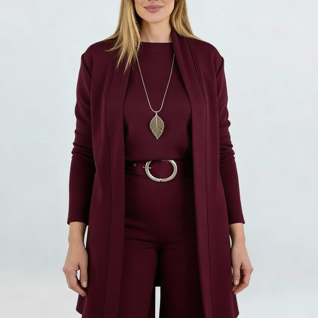 Dionisa - Conjunto Premium de 3 Peças – Look Completo Elegante e Confortável