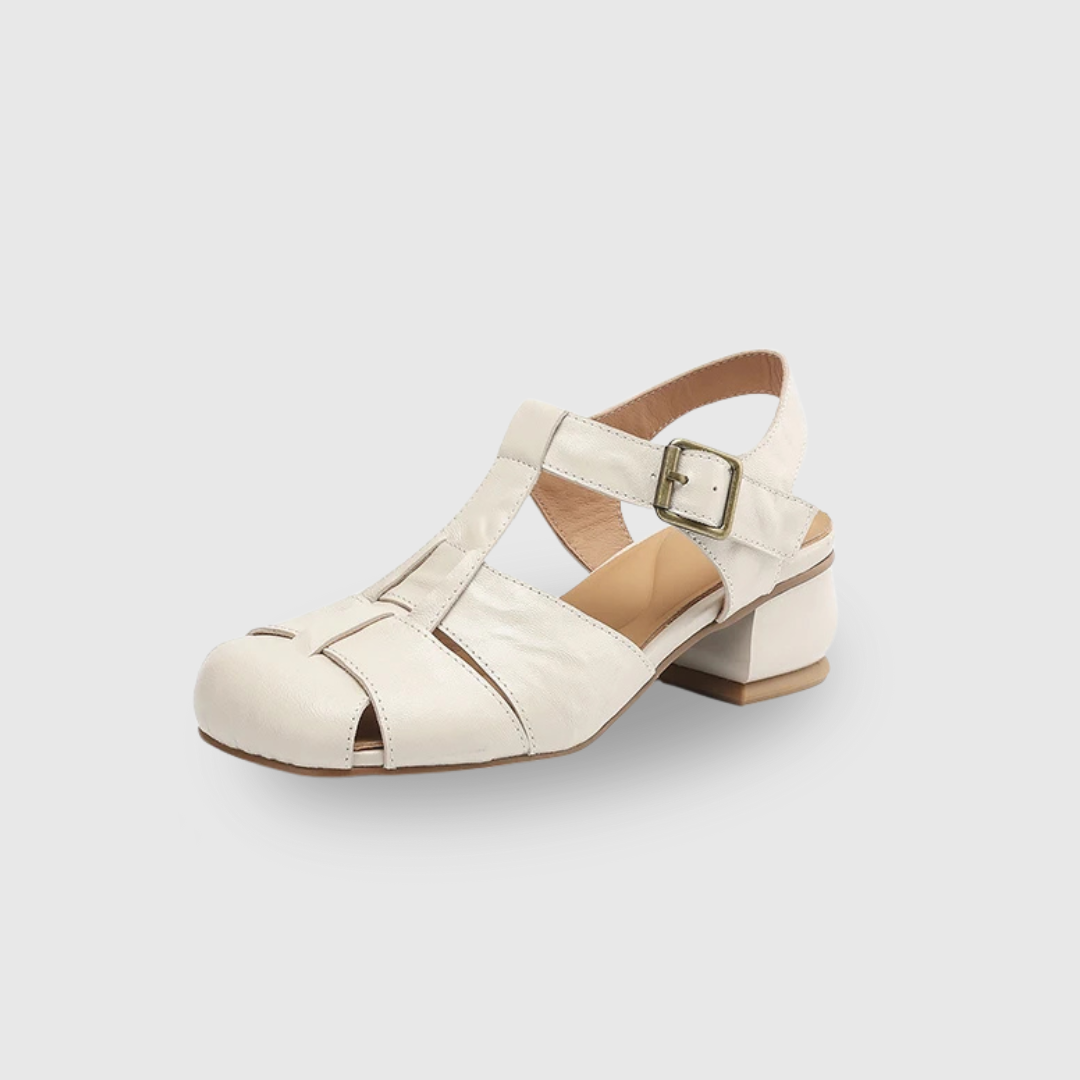 Coralia - Sapatos de Salto Chunky para Mulher
