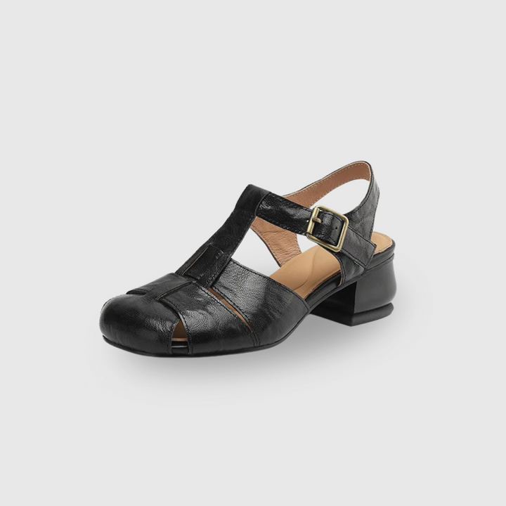 Coralia - Sapatos de Salto Chunky para Mulher