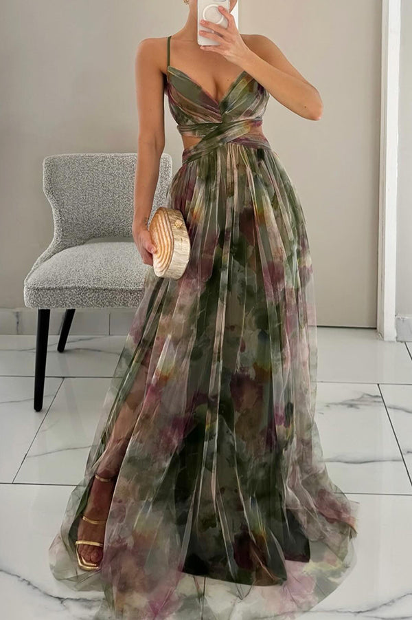 Carmen | Vestido Largo Floral Elegante