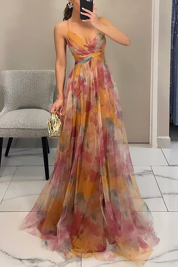 Carmen | Vestido Largo Floral Elegante