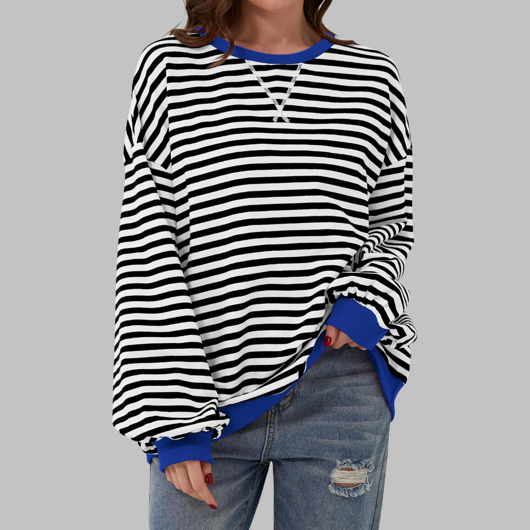 Malin | Camisola listrada com toque descontraído