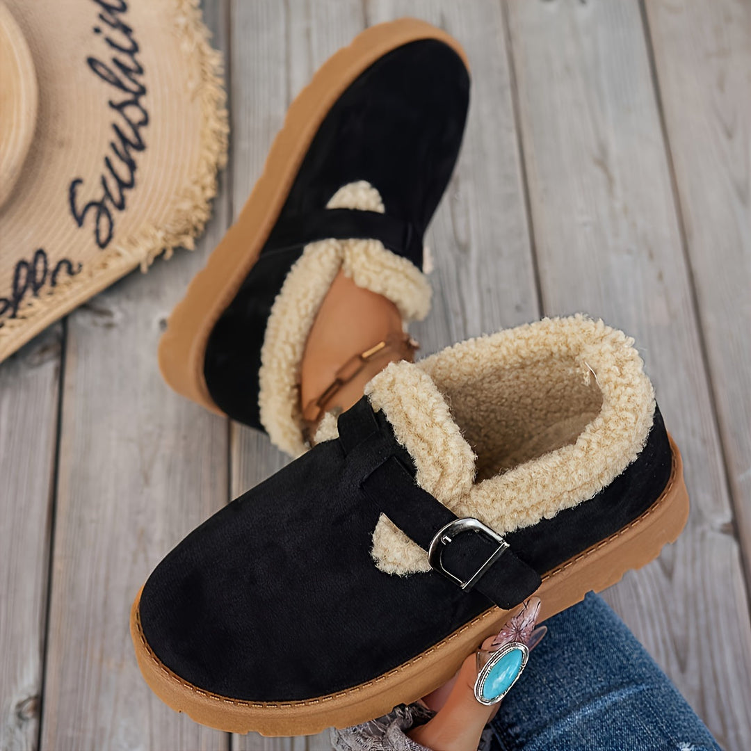 Lina | Botins de inverno confortáveis com suporte ergonómico