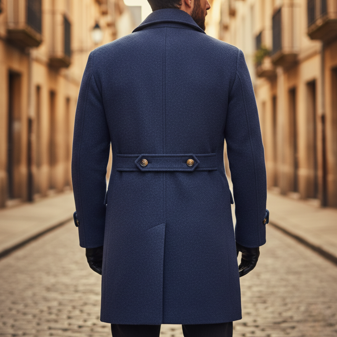 Marcello | Cappotto Homem Lã Duplo Peito Invernale