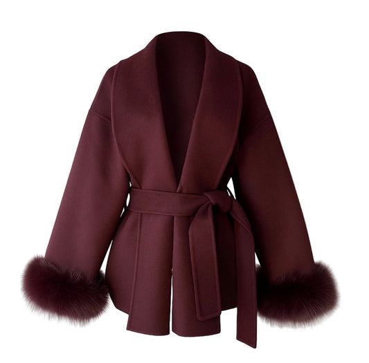 Arctic Grace | Casaco elegante em lã