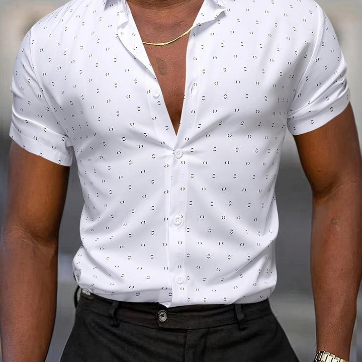 GIULIO | CAMISA DE VERÃO COM ESTAMPADO