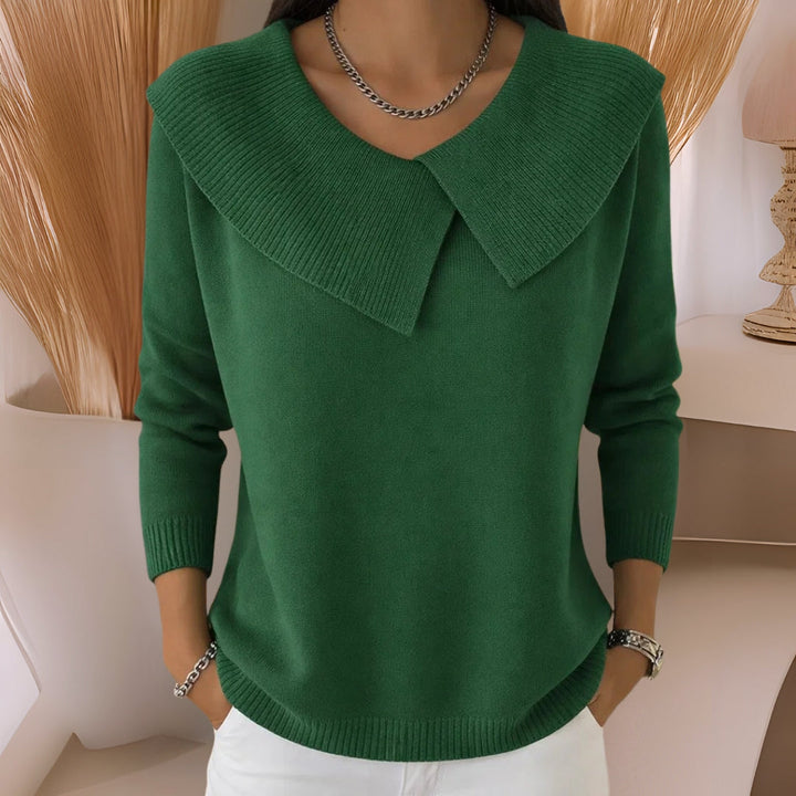 Jennifer™ | Camisola de Mulher de malha com gola suave
