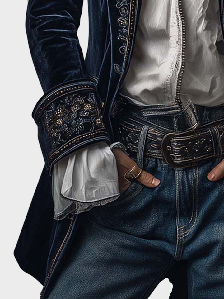 Nuria™ | Casaco de Muher de Veludo Elegante