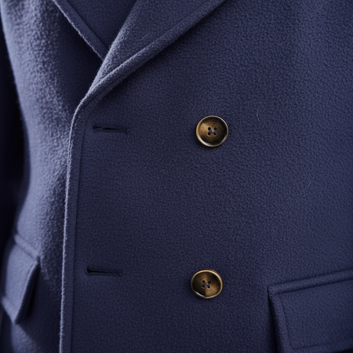 Marcello | Cappotto Homem Lã Duplo Peito Invernale