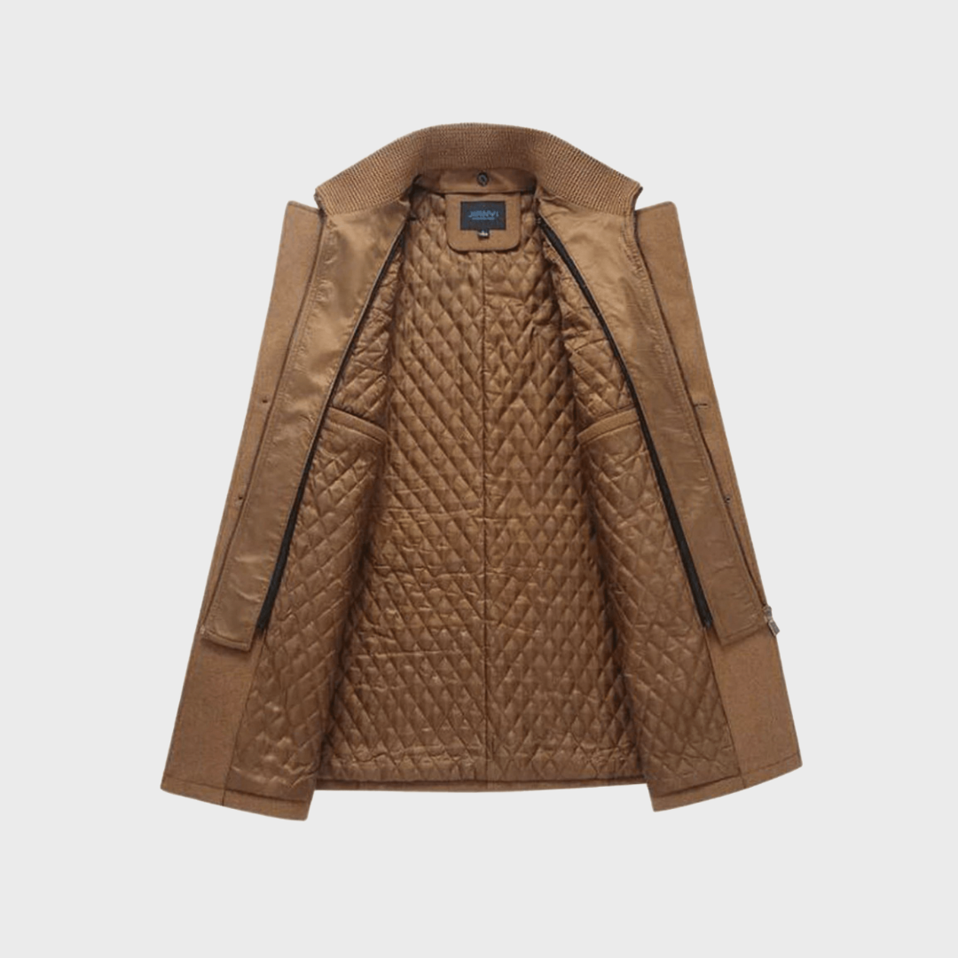 Andrzej | Casaco clássico de lã tipo peacoat