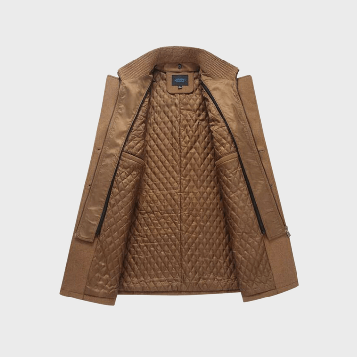 Andrzej | Casaco clássico de lã tipo peacoat