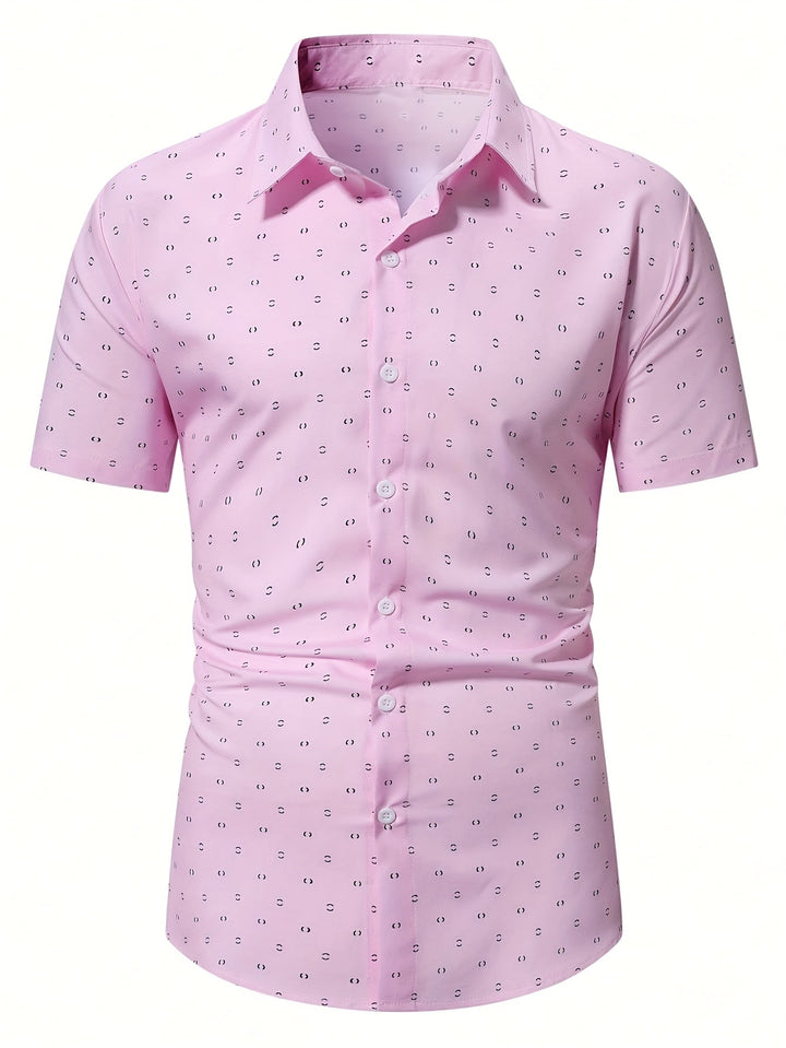 GIULIO | CAMISA DE VERÃO COM ESTAMPADO