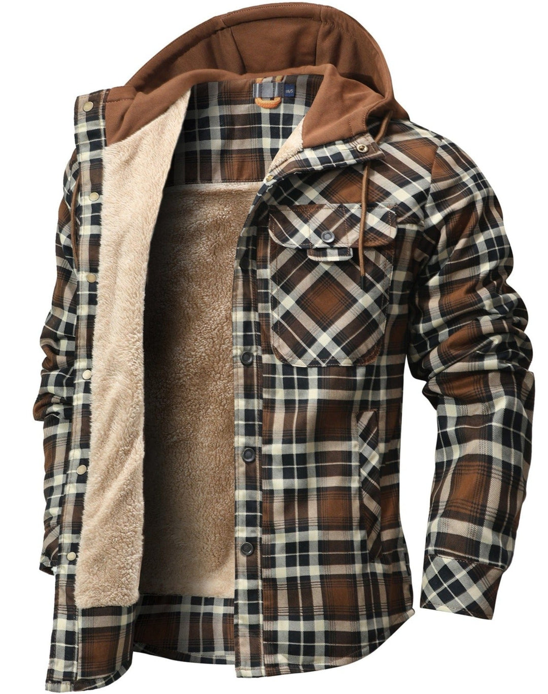 AlpenNord™ | Casaco de Flanela Woodland