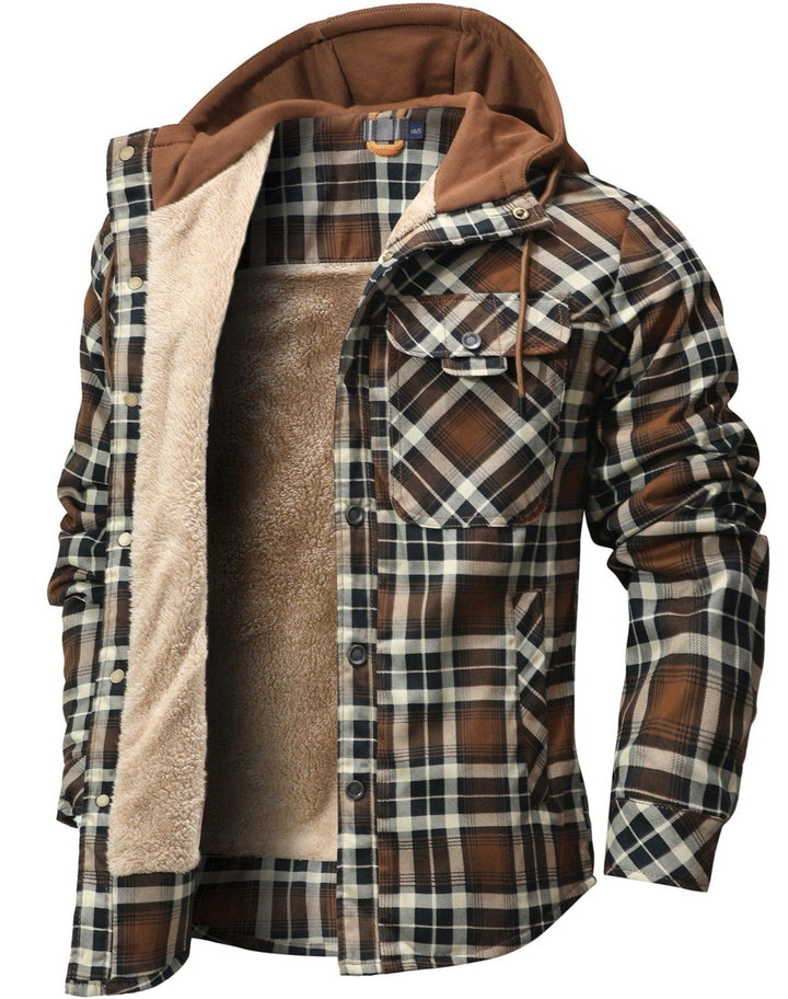 AlpenNord™ | Casaco de Flanela Woodland