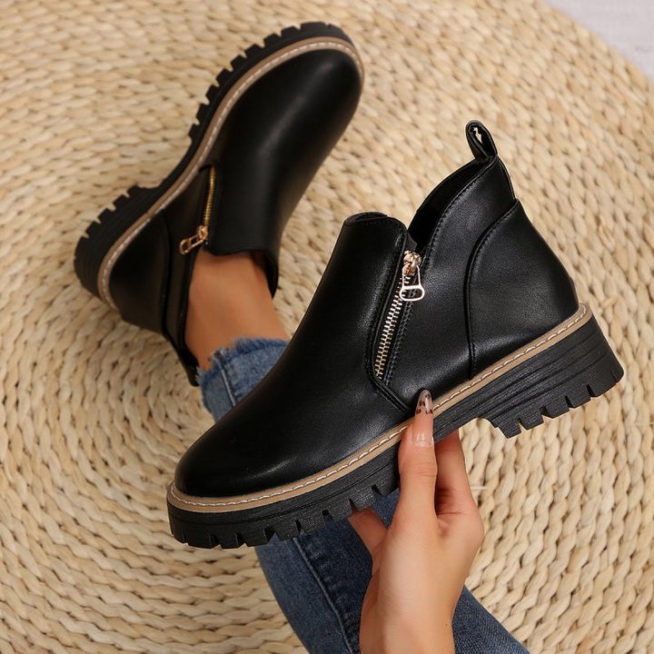 Katrina™ | Botas elegantes de tornozelo com ajuste confortável