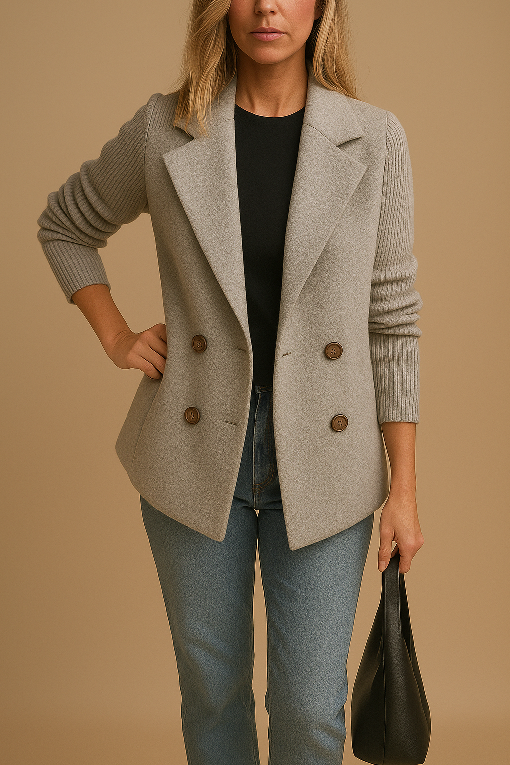 Belin - Blazer de Mulher tipo suéter