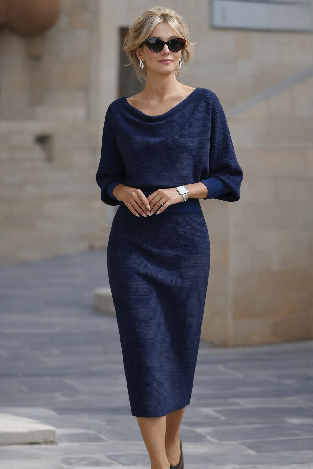 Lydia | Vestido Midi Elegante para Mulher