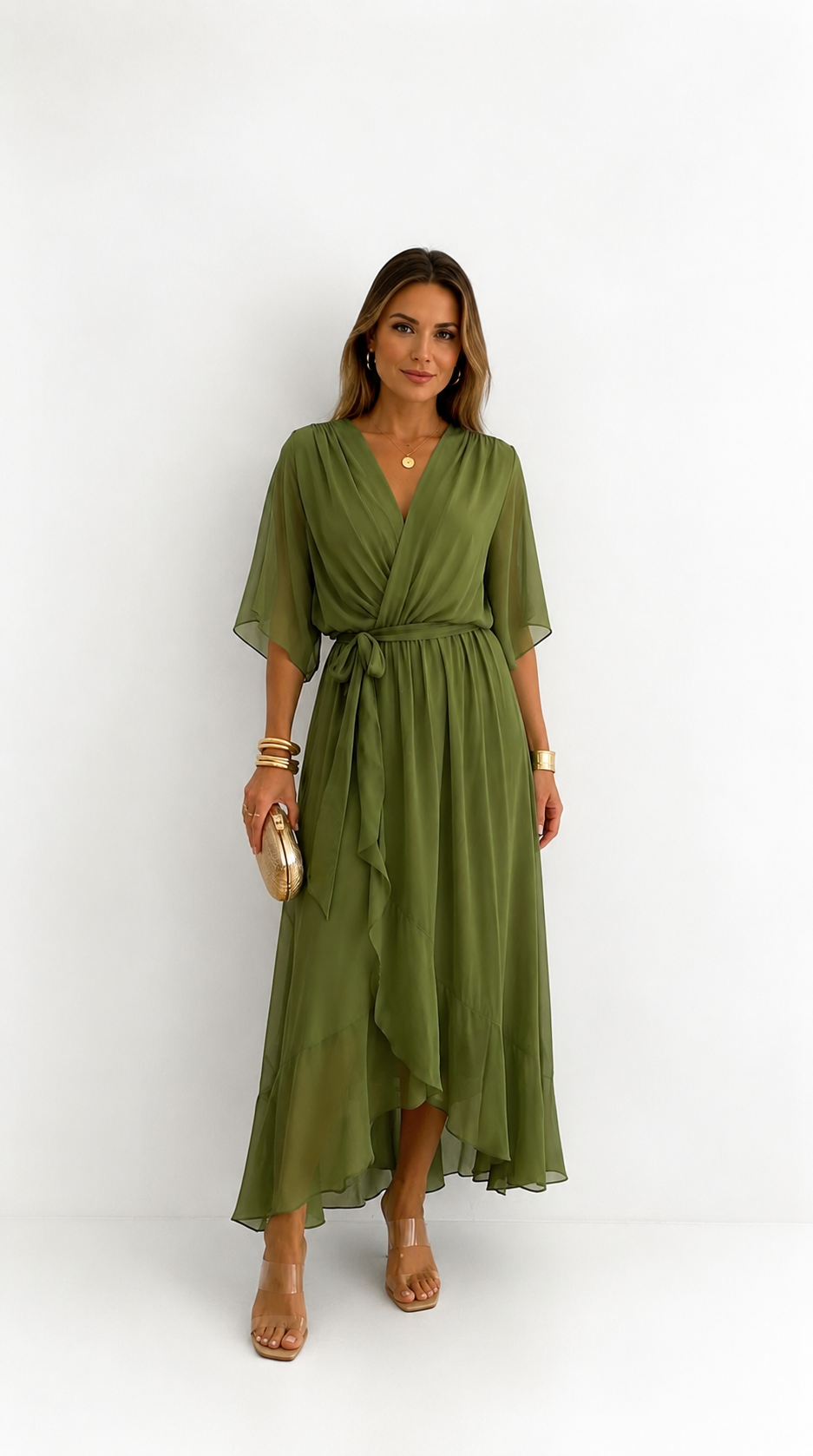 Sofía | Vestido Maxi Fluido de Verano
