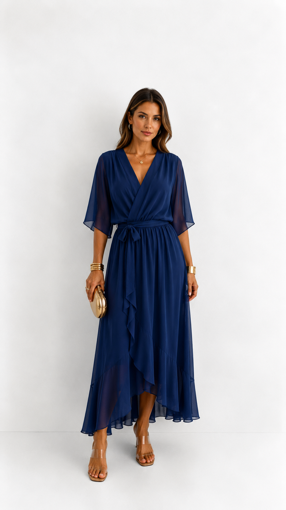 Sofía | Vestido Maxi Fluido de Verano