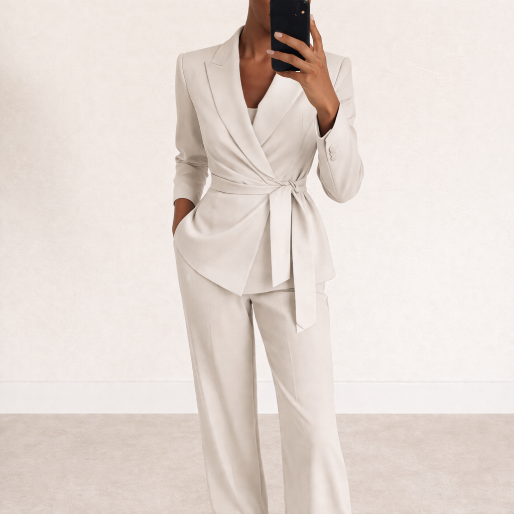 NIKA | FATO ELEGANTE EM DUAS PEÇAS PARA MULHER