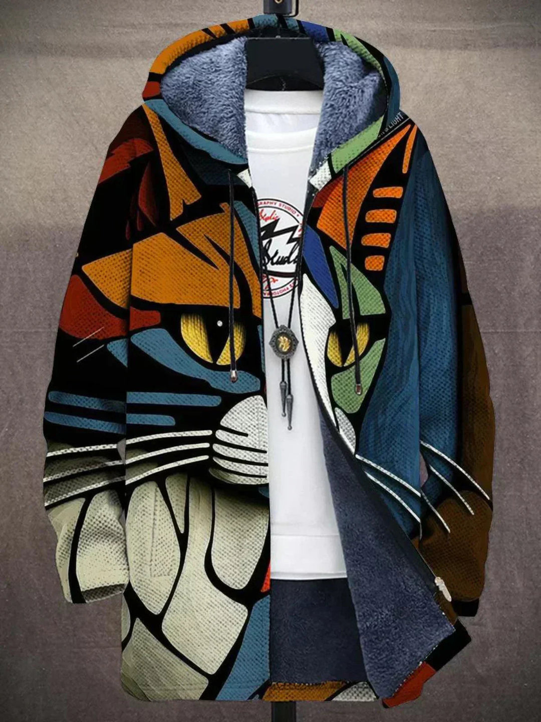 Elouera | Cardigan luxuoso inspirado em arte